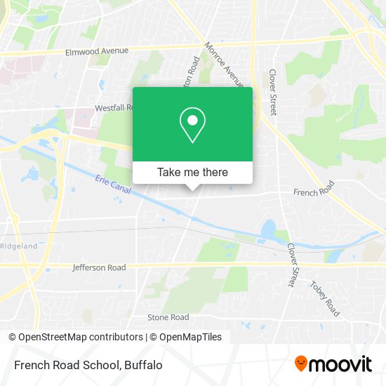 Mapa de French Road School