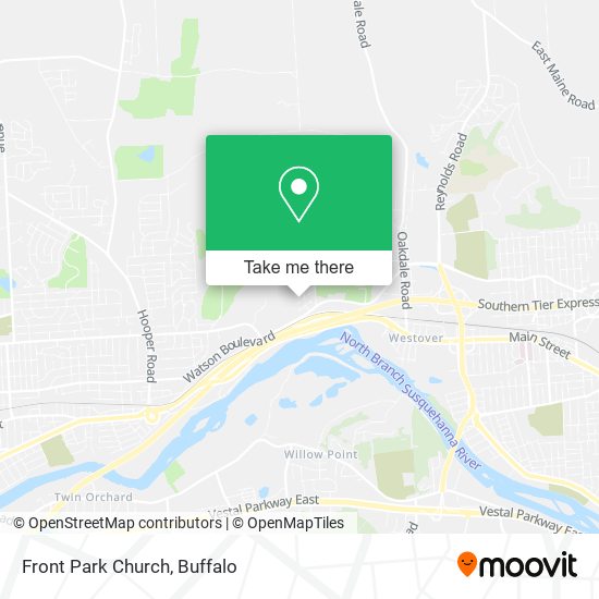Mapa de Front Park Church