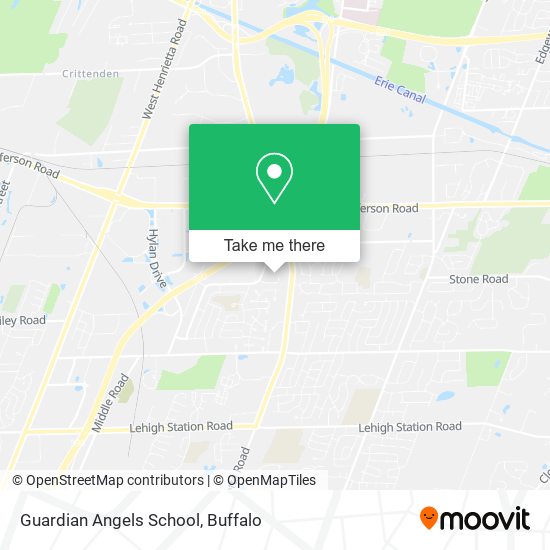 Mapa de Guardian Angels School