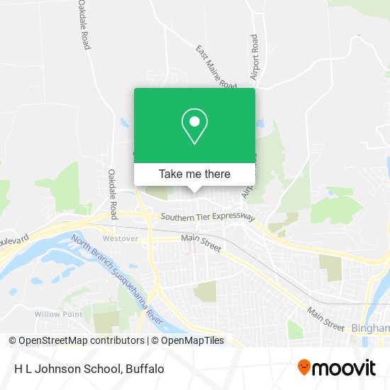 H L Johnson School map