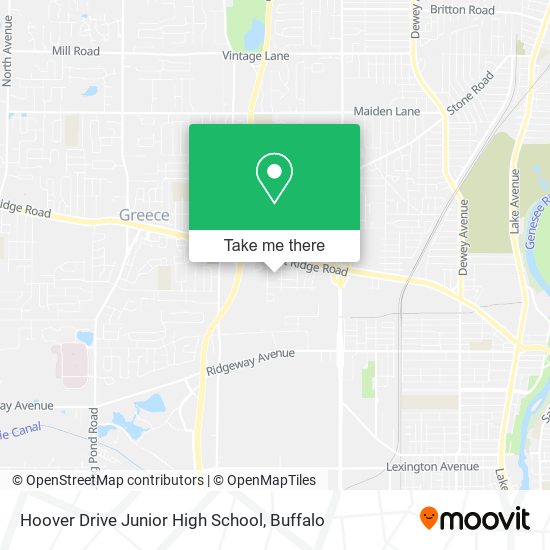 Hoover Drive Junior High School map