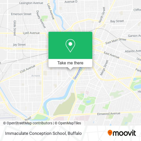 Immaculate Conception School map