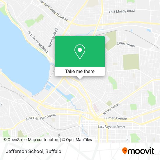 Mapa de Jefferson School