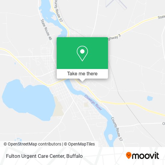 Mapa de Fulton Urgent Care Center