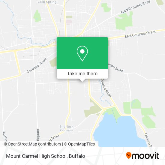 Mount Carmel High School map