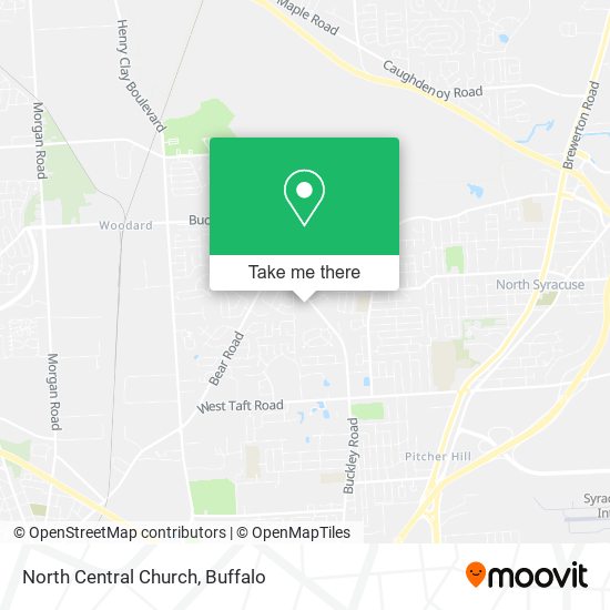 North Central Church map
