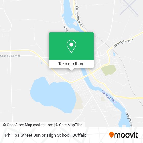 Phillips Street Junior High School map
