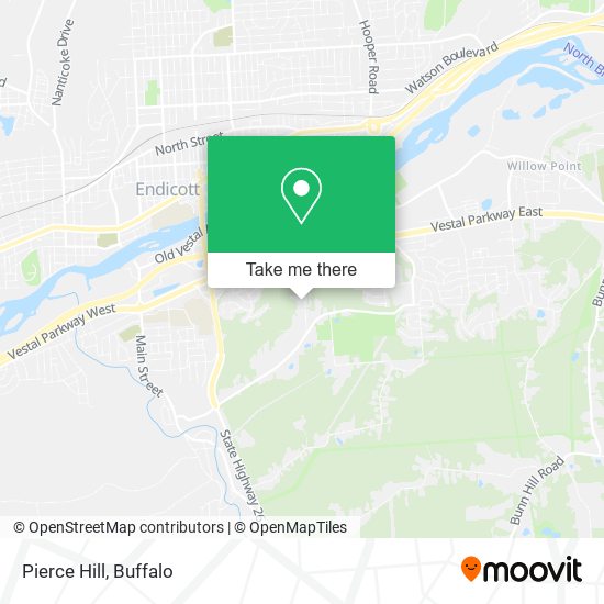 Mapa de Pierce Hill