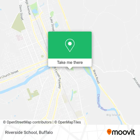 Riverside School map