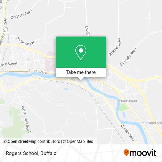 Rogers School map