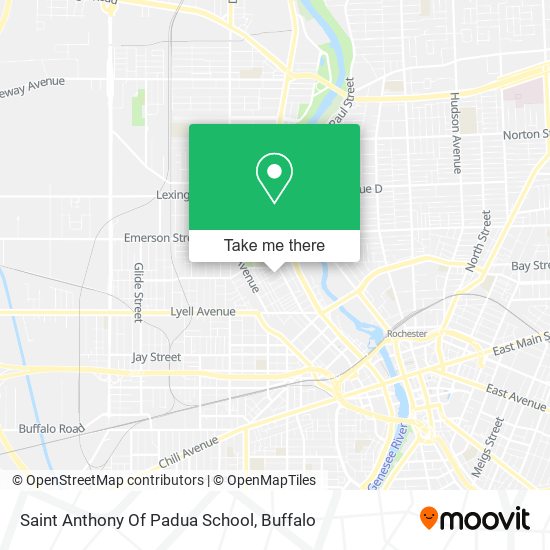 Saint Anthony Of Padua School map