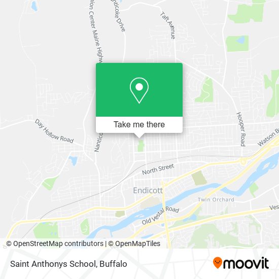 Mapa de Saint Anthonys School