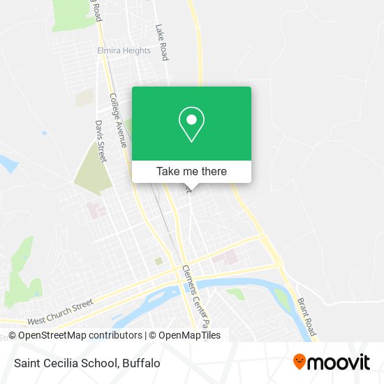 Mapa de Saint Cecilia School