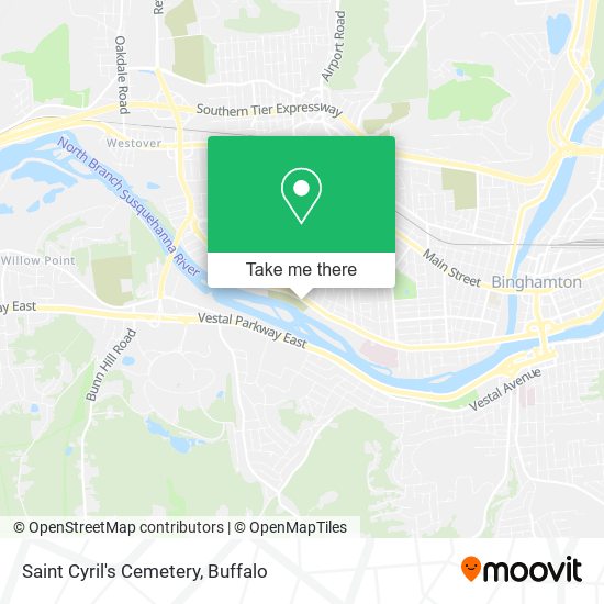 Saint Cyril's Cemetery map
