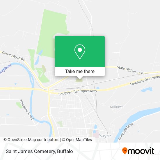 Mapa de Saint James Cemetery