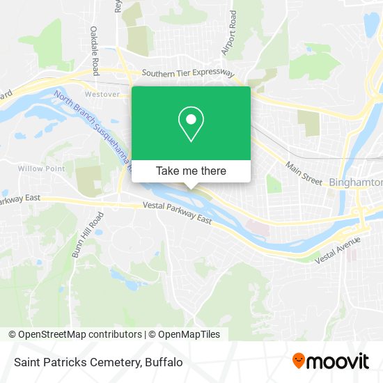 Saint Patricks Cemetery map