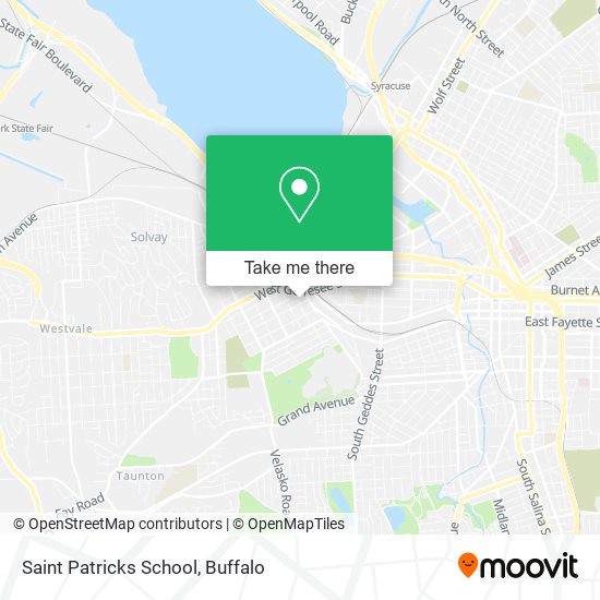 Saint Patricks School map