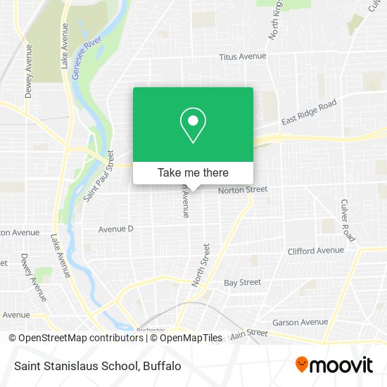Mapa de Saint Stanislaus School