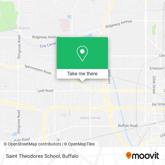 Mapa de Saint Theodores School