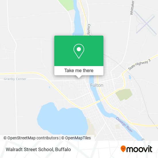 Walradt Street School map