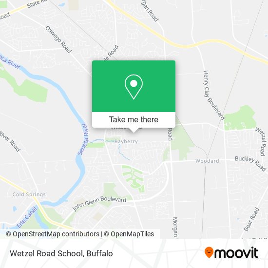 Mapa de Wetzel Road School