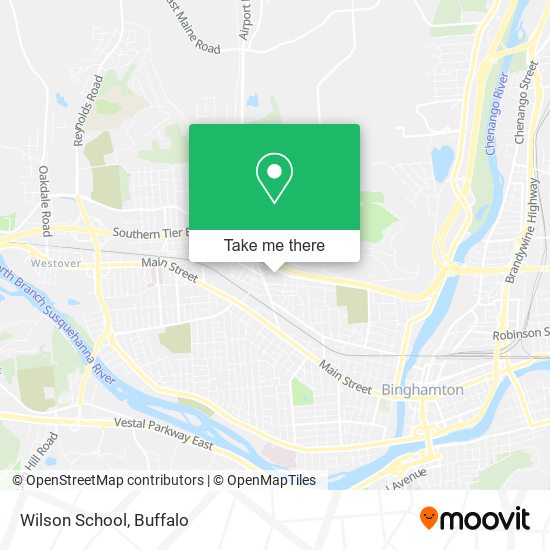 Mapa de Wilson School