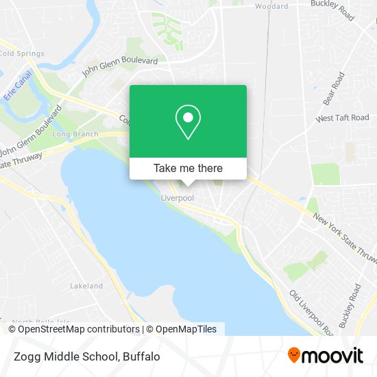 Zogg Middle School map