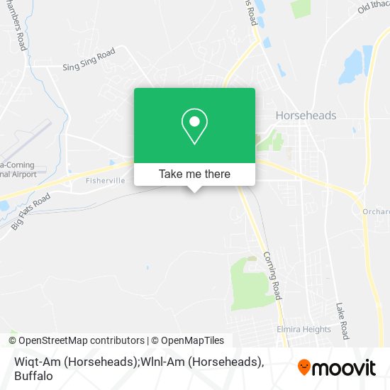 Mapa de Wiqt-Am (Horseheads);Wlnl-Am (Horseheads)