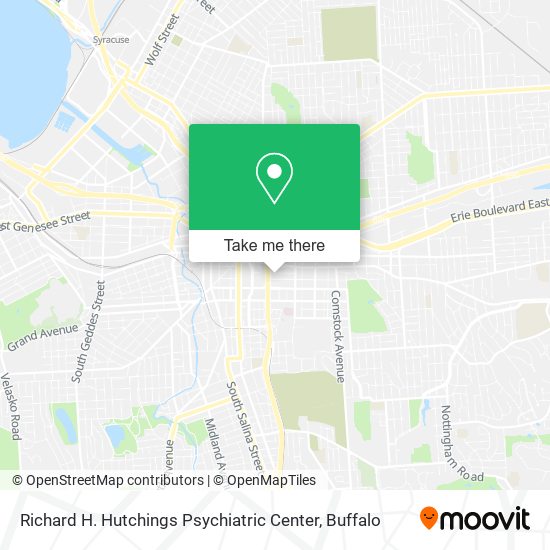 Richard H. Hutchings Psychiatric Center map