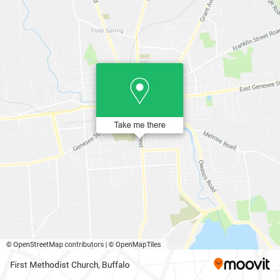 First Methodist Church map