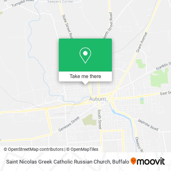 Saint Nicolas Greek Catholic Russian Church map
