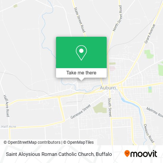Mapa de Saint Aloysious Roman Catholic Church