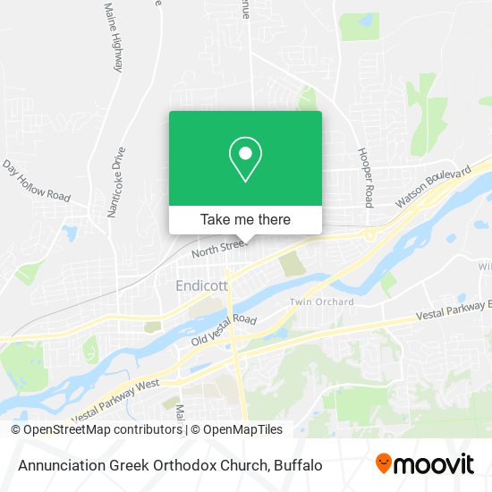 Annunciation Greek Orthodox Church map