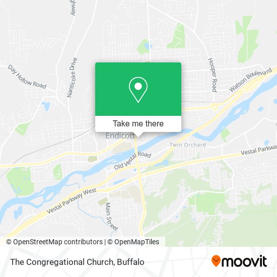 The Congregational Church map