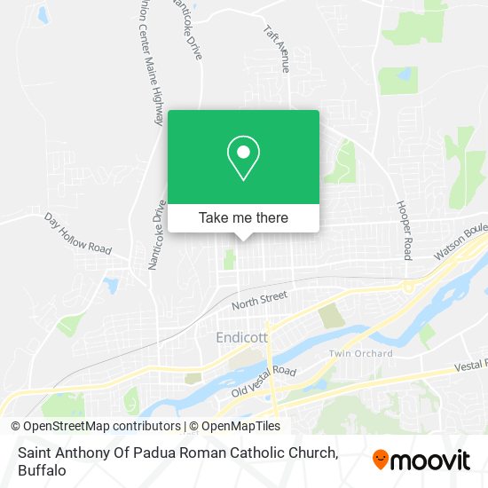 Saint Anthony Of Padua Roman Catholic Church map