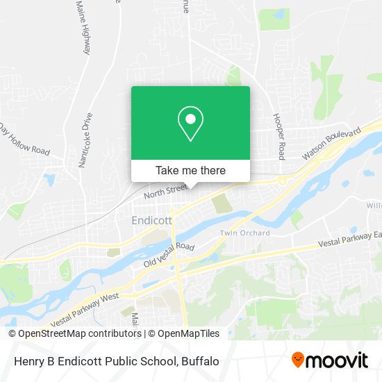Mapa de Henry B Endicott Public School