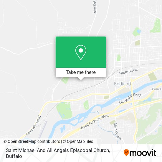 Mapa de Saint Michael And All Angels Episcopal Church