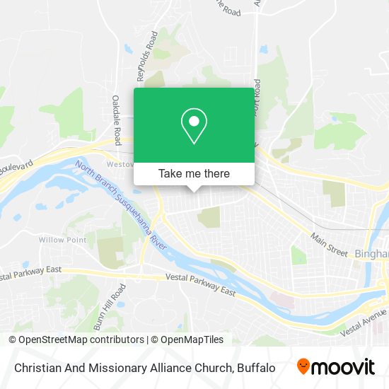 Christian And Missionary Alliance Church map