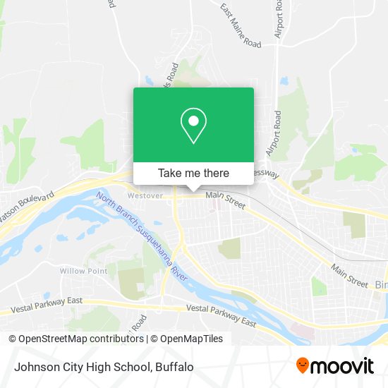 Johnson City High School map