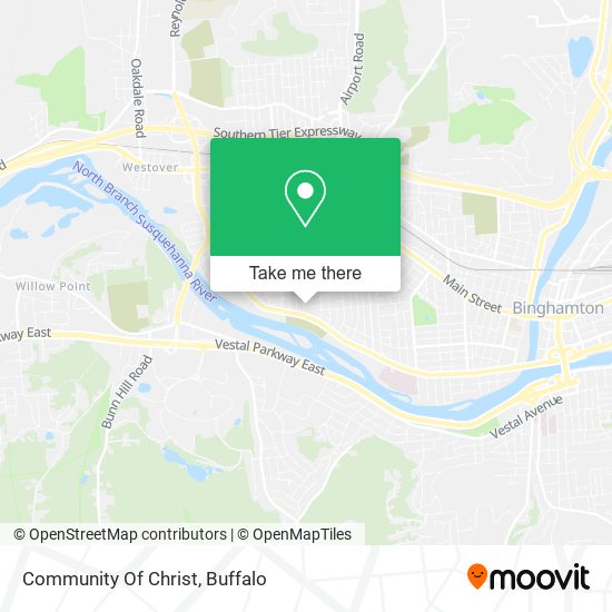 Community Of Christ map