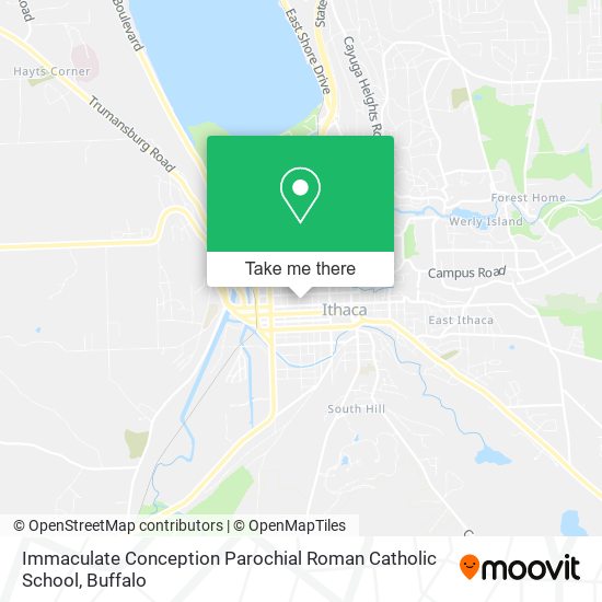 Immaculate Conception Parochial Roman Catholic School map