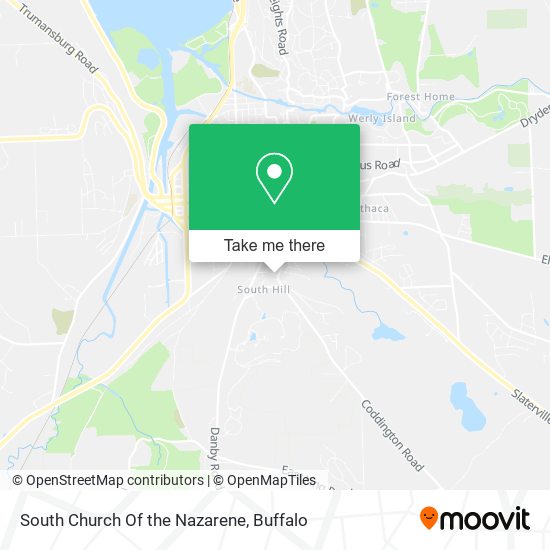 Mapa de South Church Of the Nazarene