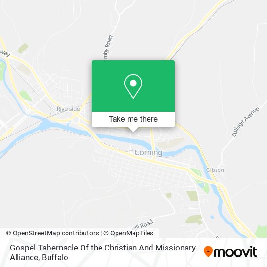 Gospel Tabernacle Of the Christian And Missionary Alliance map