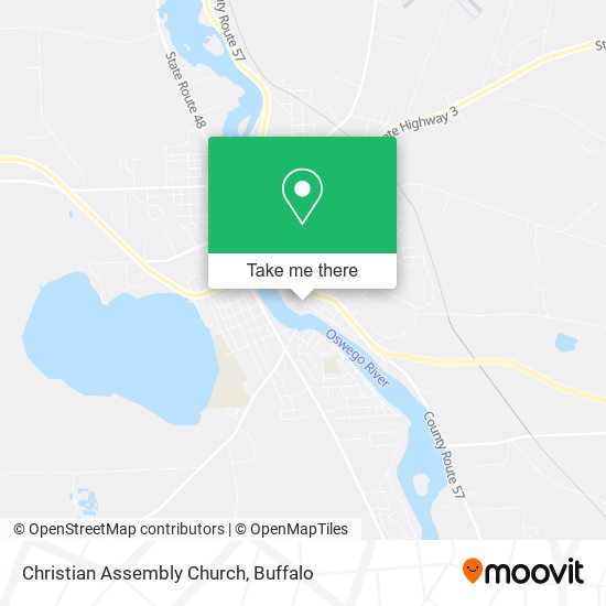 Christian Assembly Church map