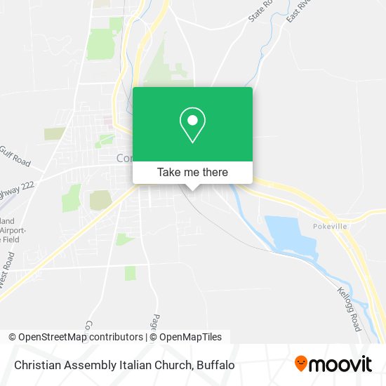 Christian Assembly Italian Church map