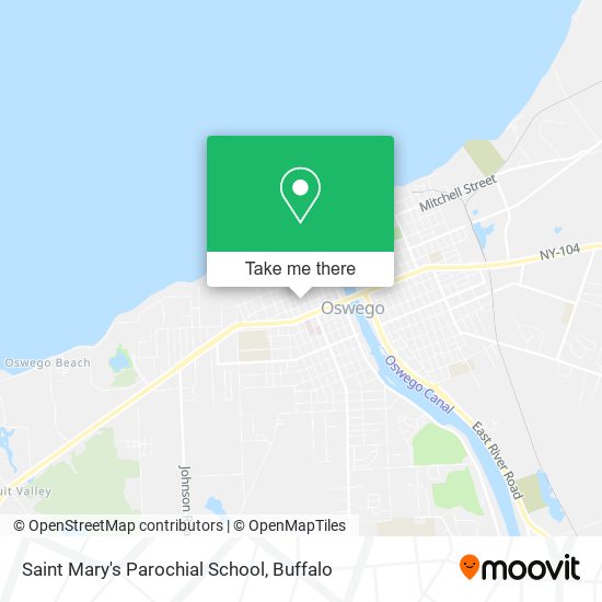 Saint Mary's Parochial School map