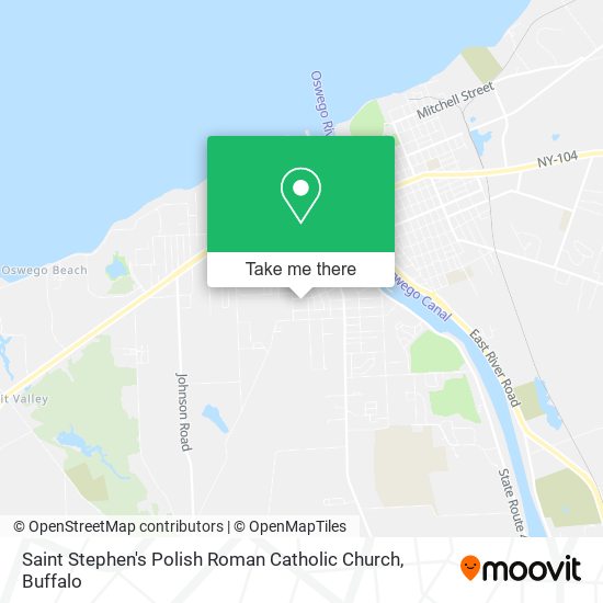 Saint Stephen's Polish Roman Catholic Church map