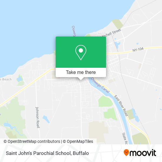 Mapa de Saint John's Parochial School
