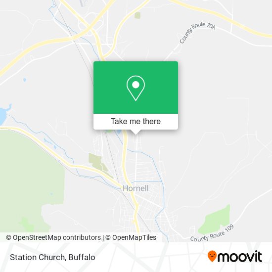 Mapa de Station Church