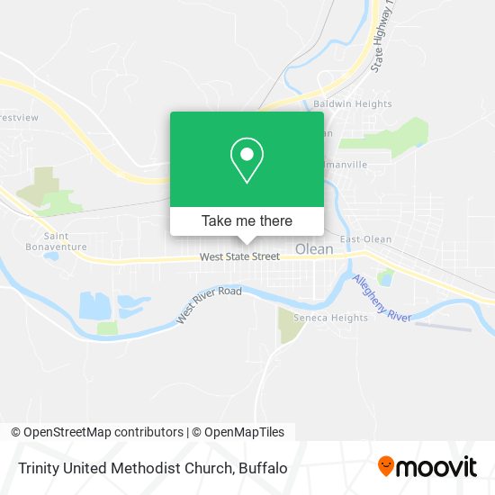 Mapa de Trinity United Methodist Church